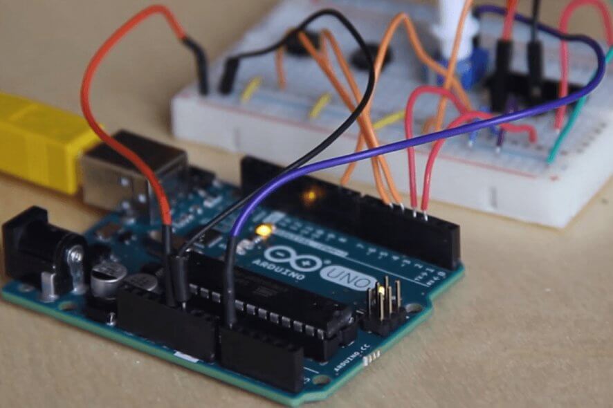 using not equal to in arduino