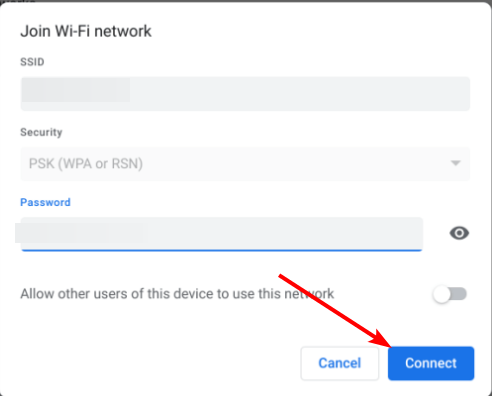 samsung flow wont connect to wifi