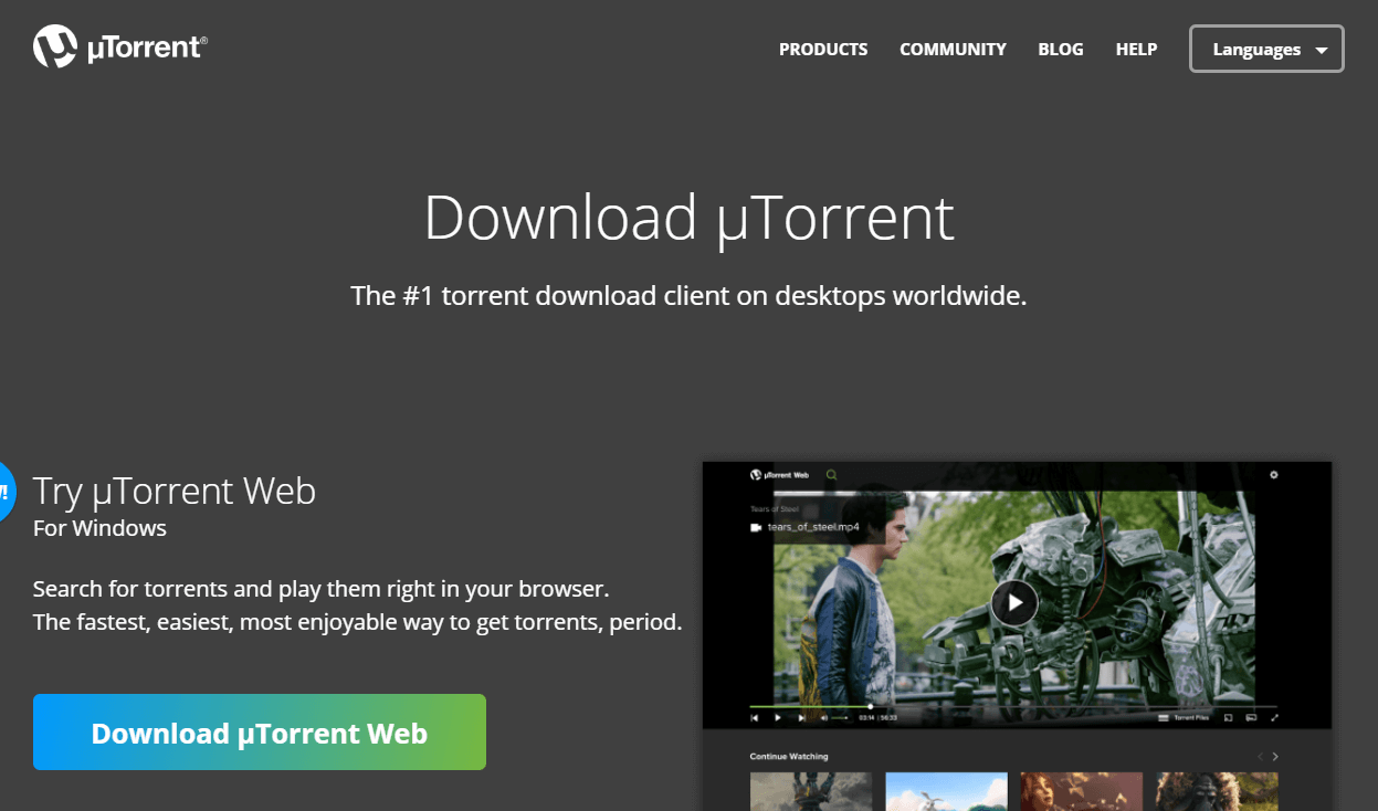 torrent file downloader for windows 10