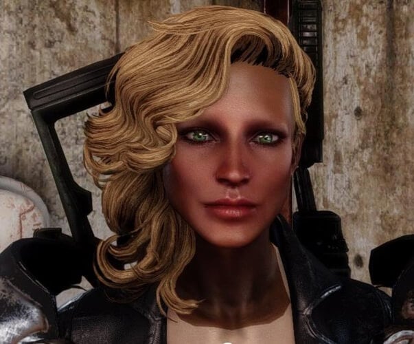 fix brown face fo4