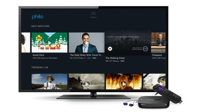 roku devices supported by philo