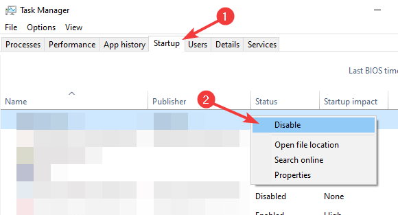 startup tab stop avast browser opening on startup