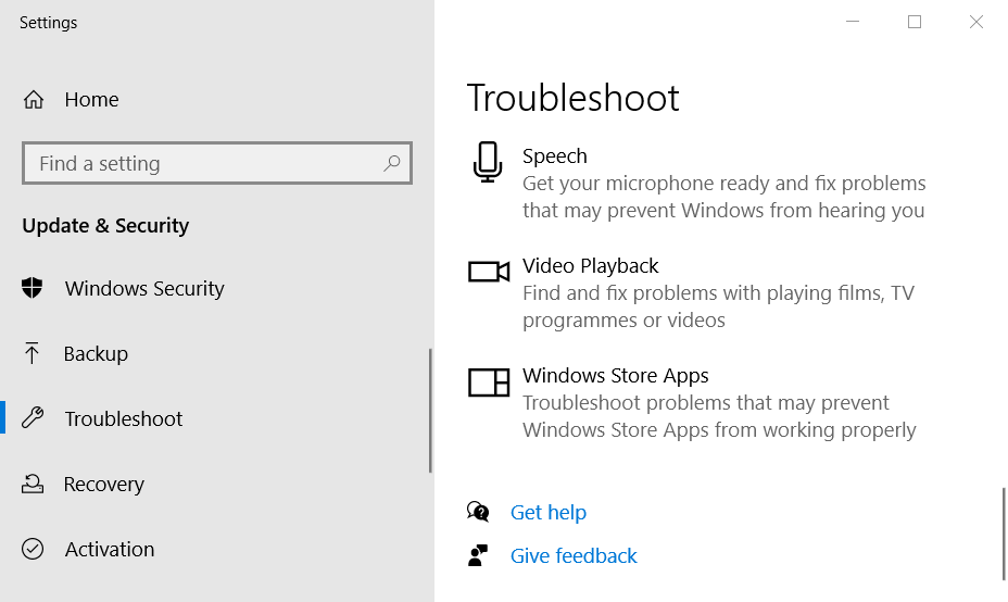 Windows Store App troubleshooter netflix error code u7121-3202