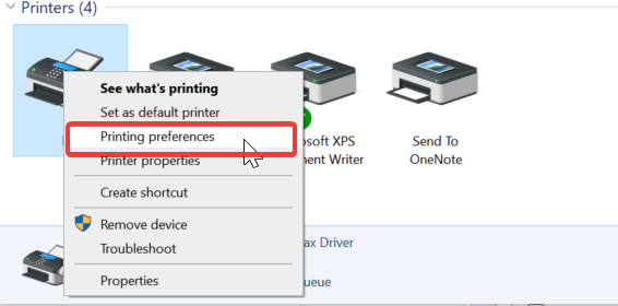 Epson printer won't print