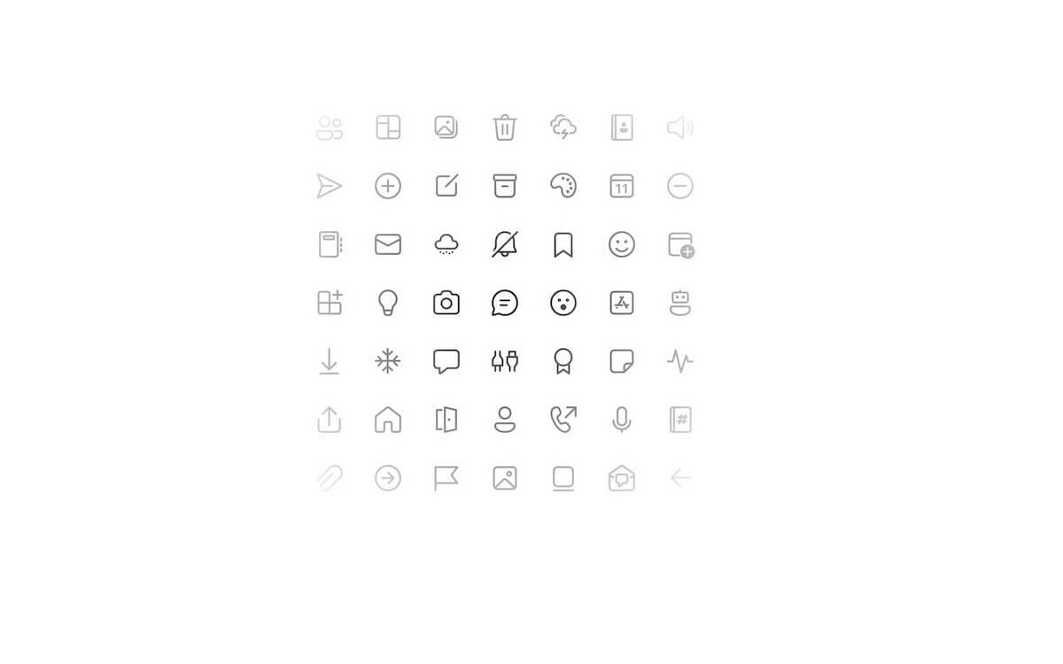 Fluent UI icons for Android/iOS