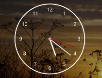 Nightstand Analog Clock