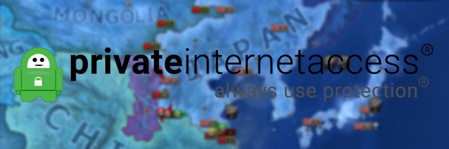 use Private Internet Access to fix Hearts of Iron 4 lag