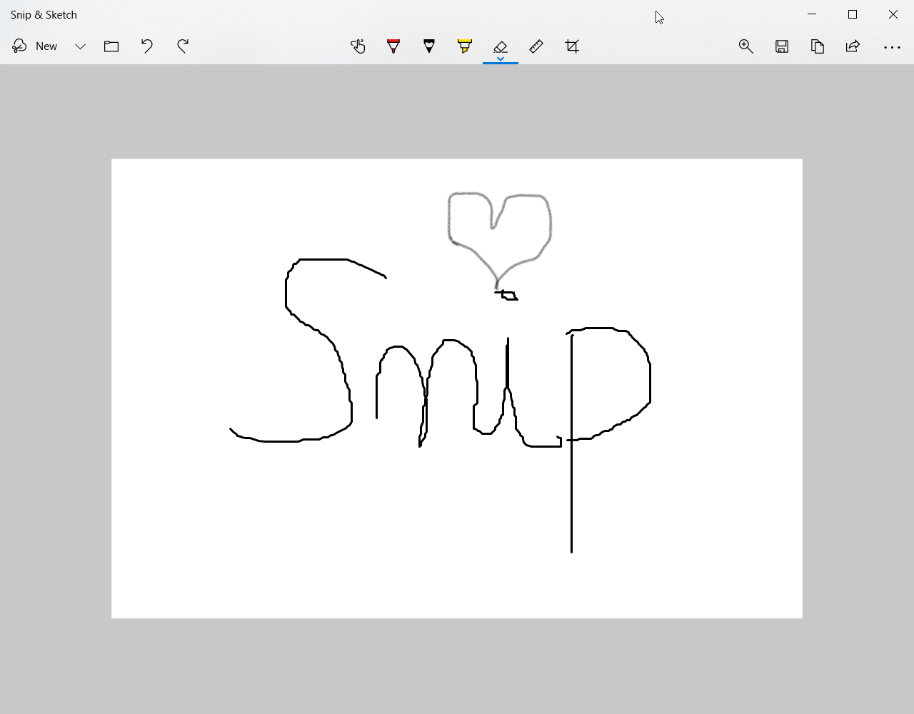 snip and sketch app