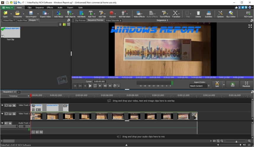instaling NCH VideoPad Video Editor Pro 13.51