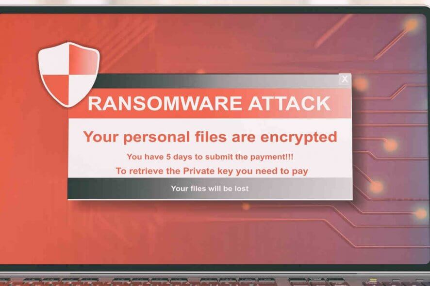 Windows PC ransomware
