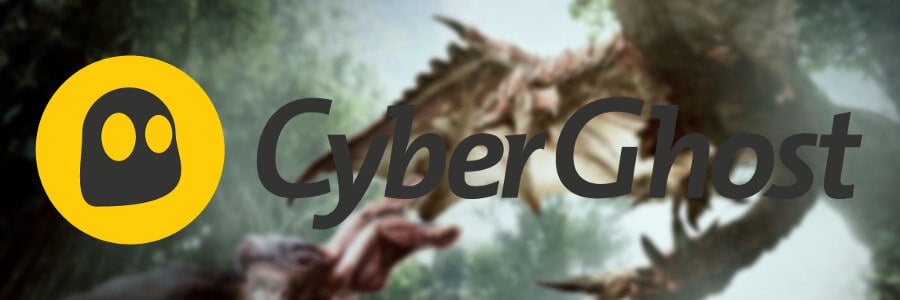 use cyberghost vpn to fix monster hunter world lag
