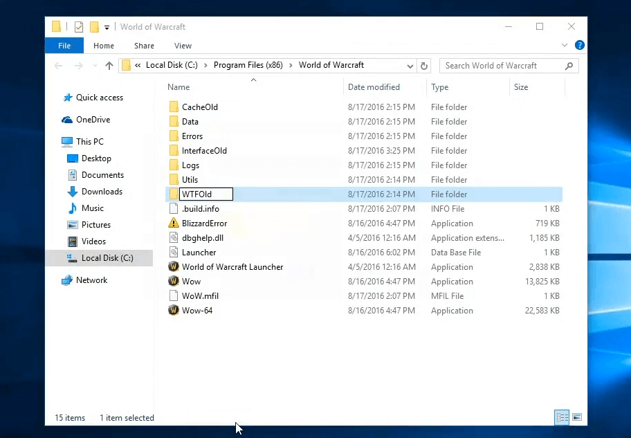 wow-internal-db-mail-error-rename-folders