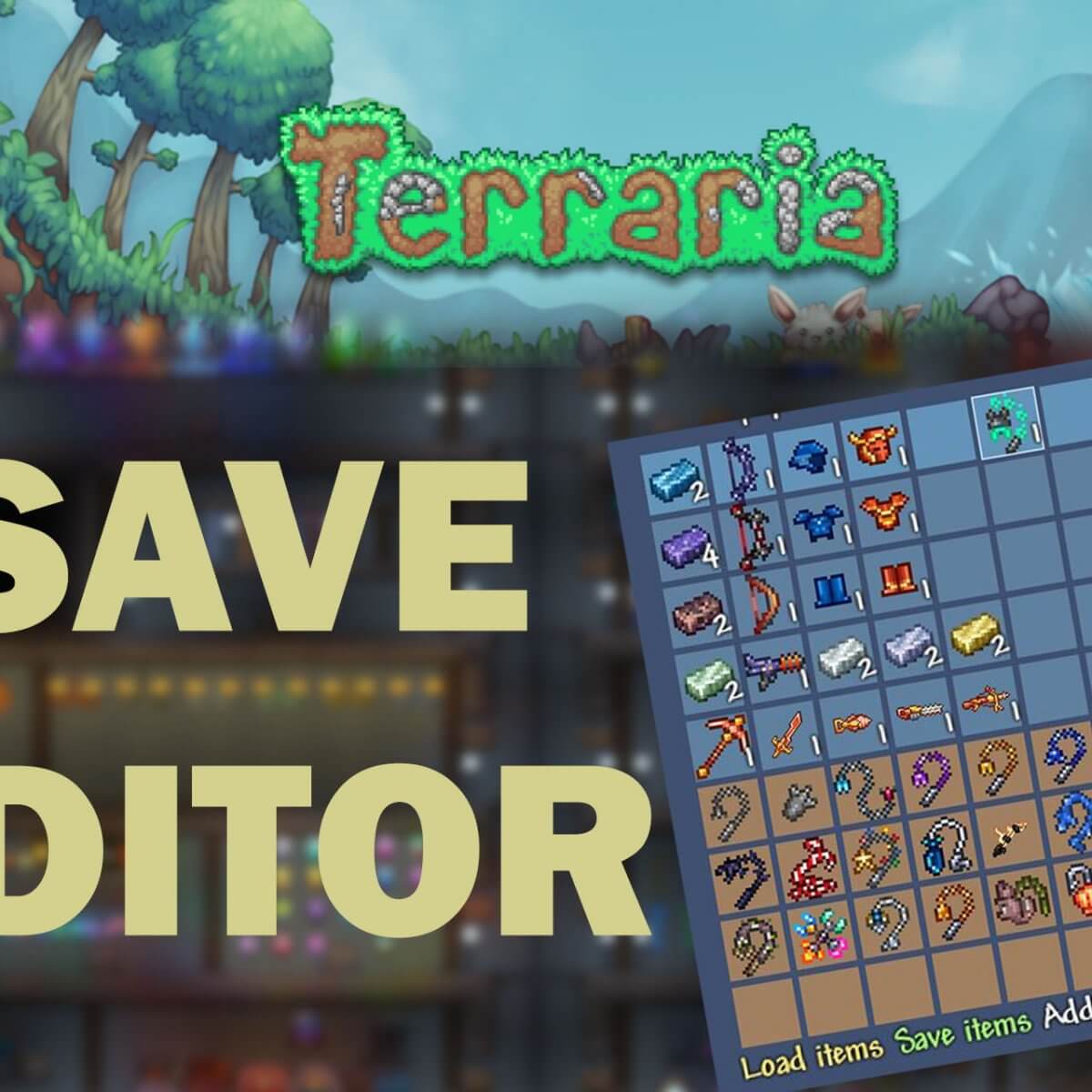 terraria modded character androud save