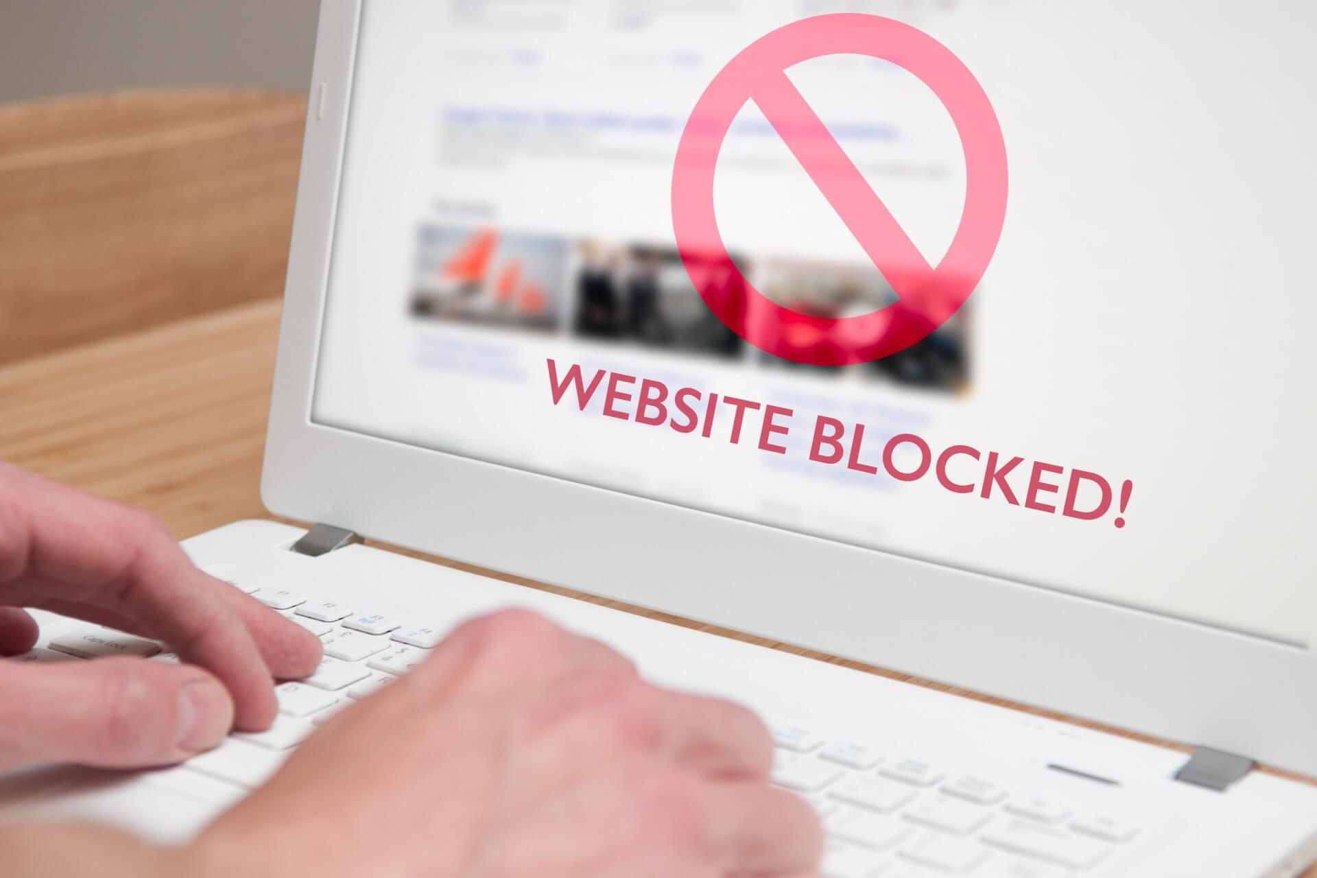 how to unblock websites home