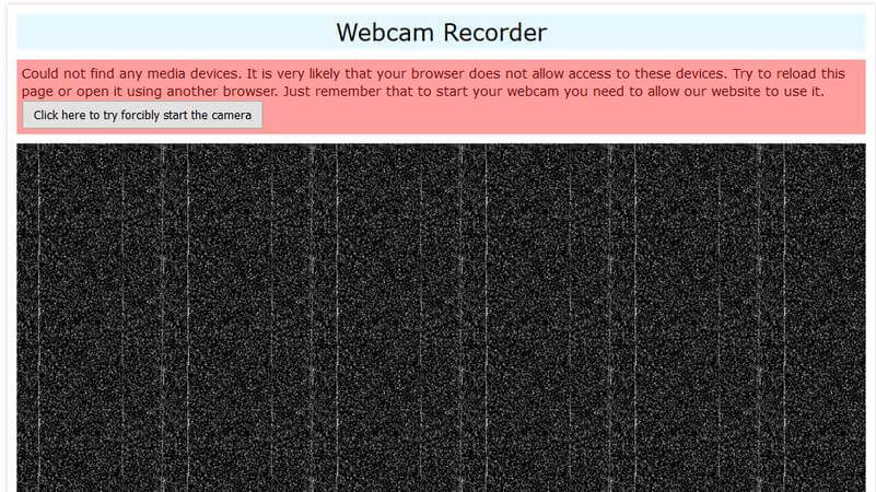 Webcamtests webcam browser recorder