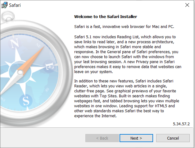 safari browser windows 7 32 bit