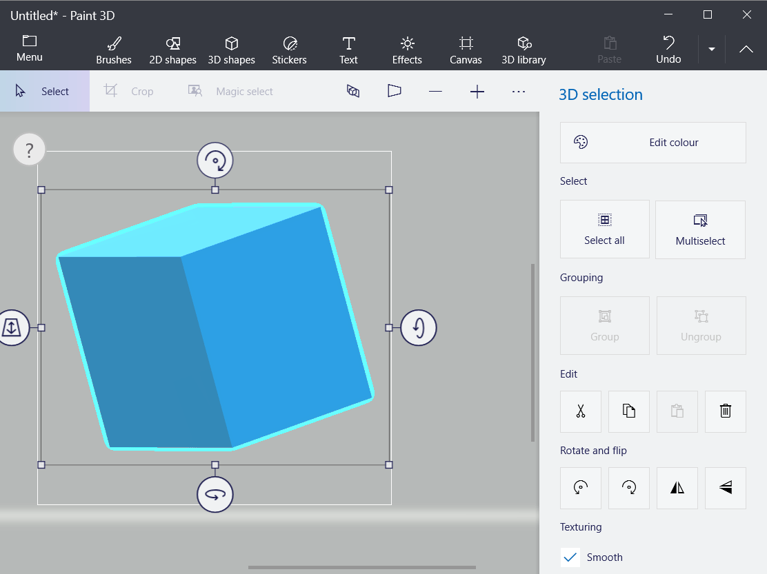 A 3D shape how to make an icon on windows 10
