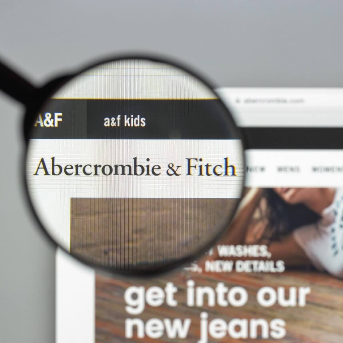 Access Abercrombie US website from 
