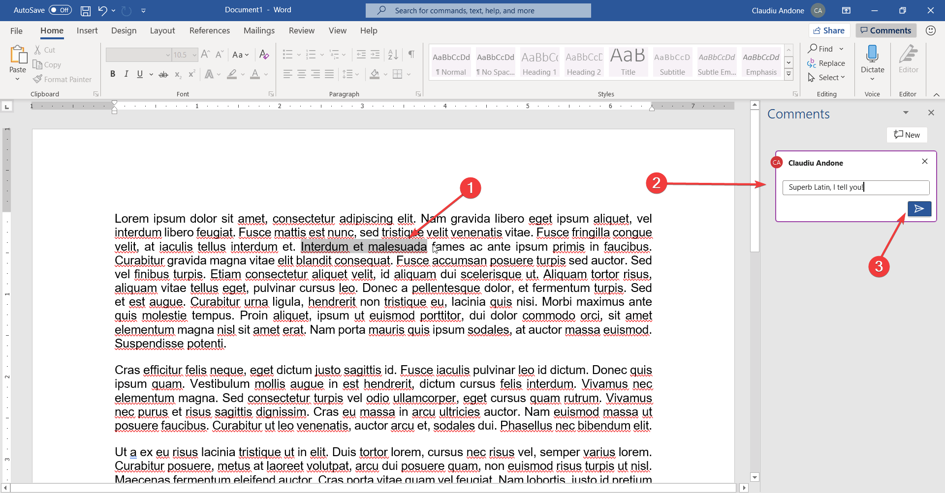 how to insert file name in word