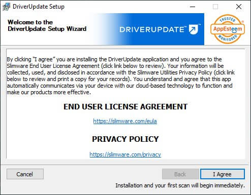 Install DriverUpdate