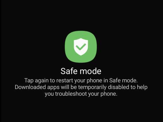 Android phone in Safe mode