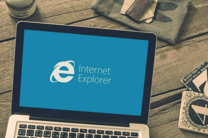 restore the last session in Internet Explorer