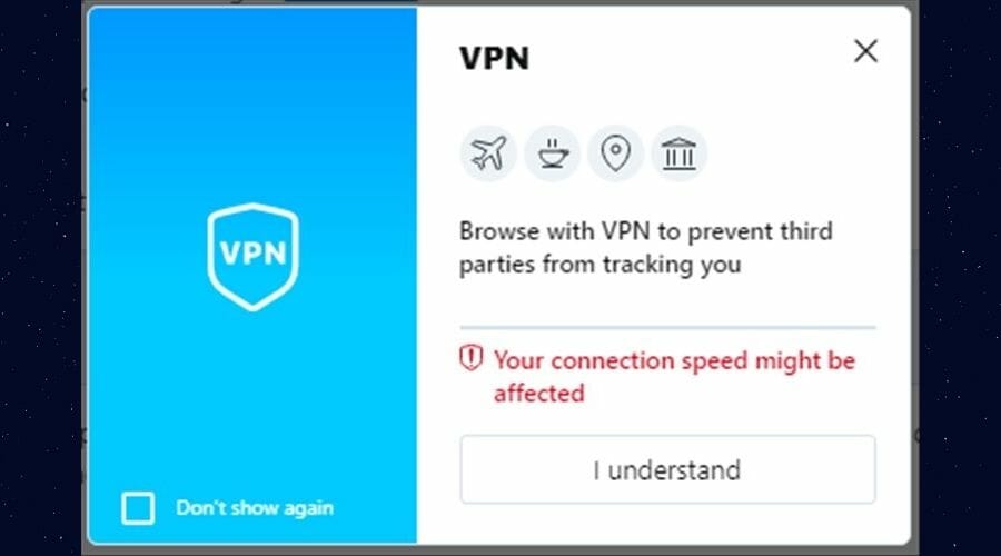 Terms and conditions of Opera VPN
