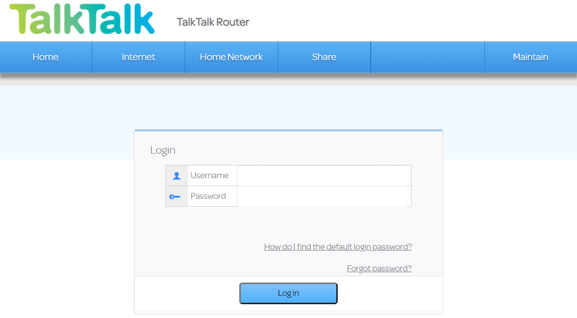 TalkTalk router page ps4 nat error / nat type failed