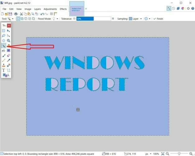 Add transparency to an image How to make transparent background in Paint.NET