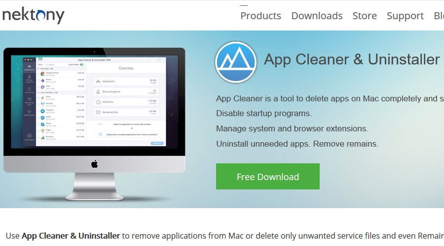 app cleaner mac download