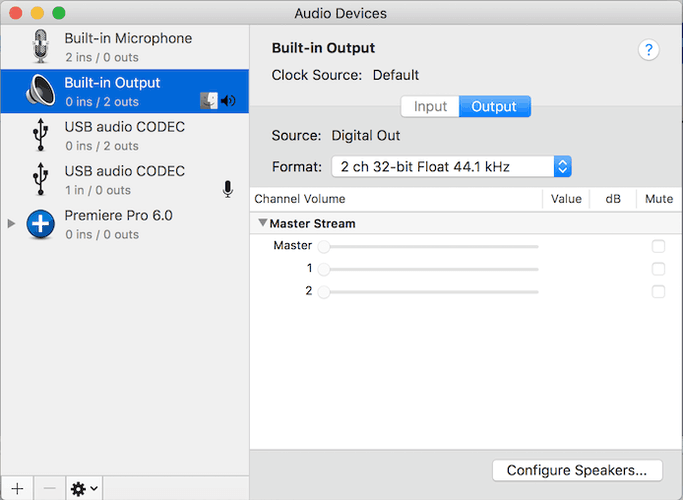audio devices audacity error opening sound device mac