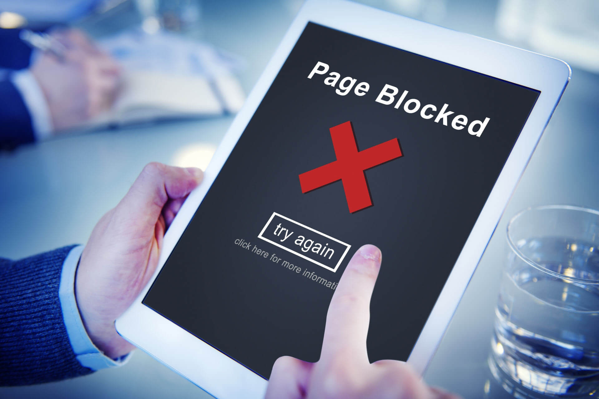 Siti Web bloccato con accesso VPN