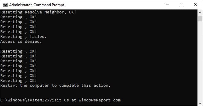 how to flush DNS and reset Winsock