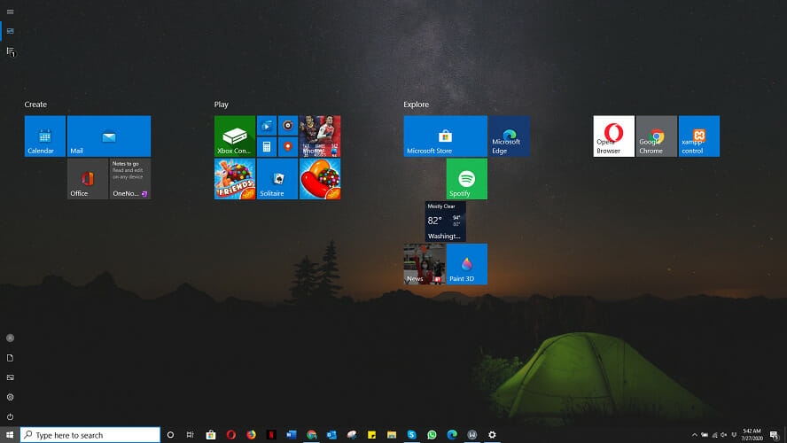 change windows 10 classic start menu