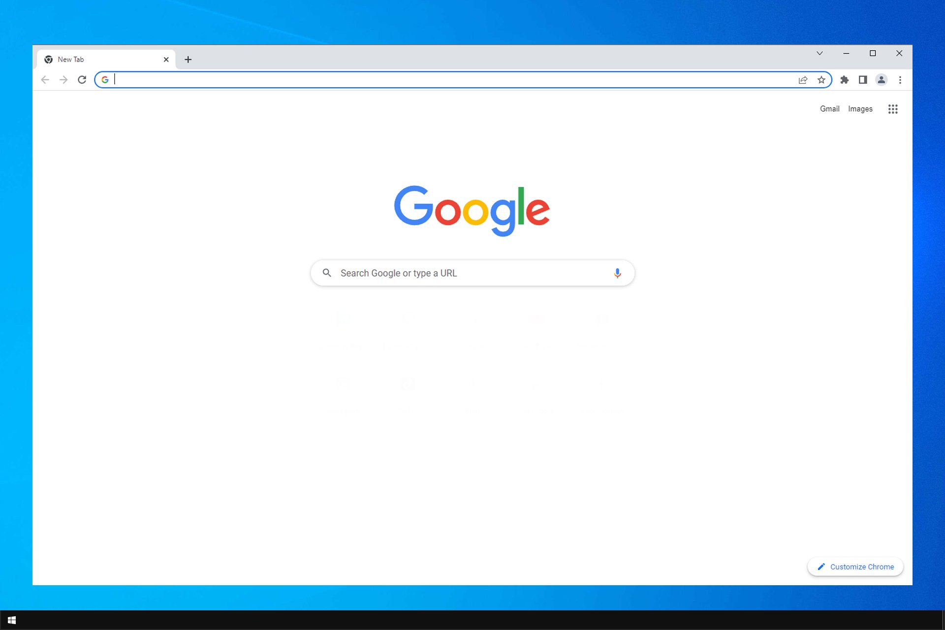 Why does Chrome not let me search?