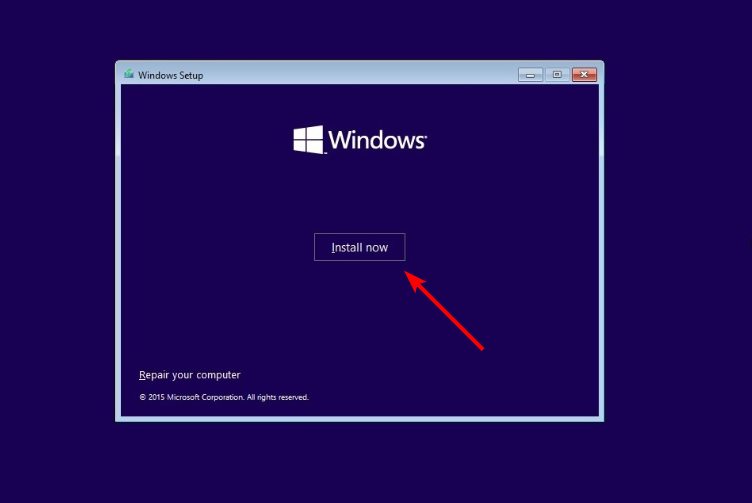 install now install windows 10 without microsoft acount