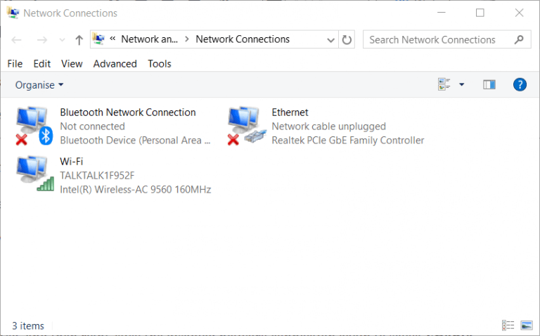 how to clear network settings windows 10