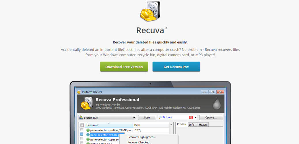 external hard drive recovery software freeware