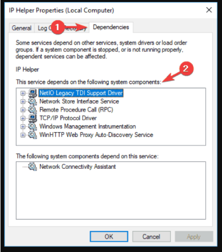 Teredo not working, not in device manager