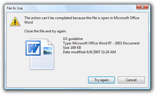 Word Cannot Do This Because A Dialog Box Is Open Solved