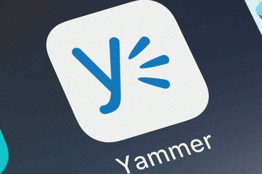 Yammer admin posting for other users