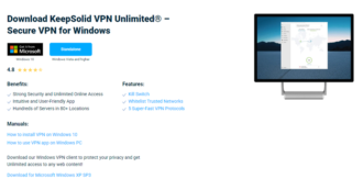 keepsolid vpn download for pc