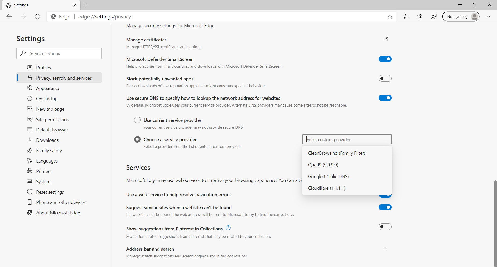 Microsoft dns что это