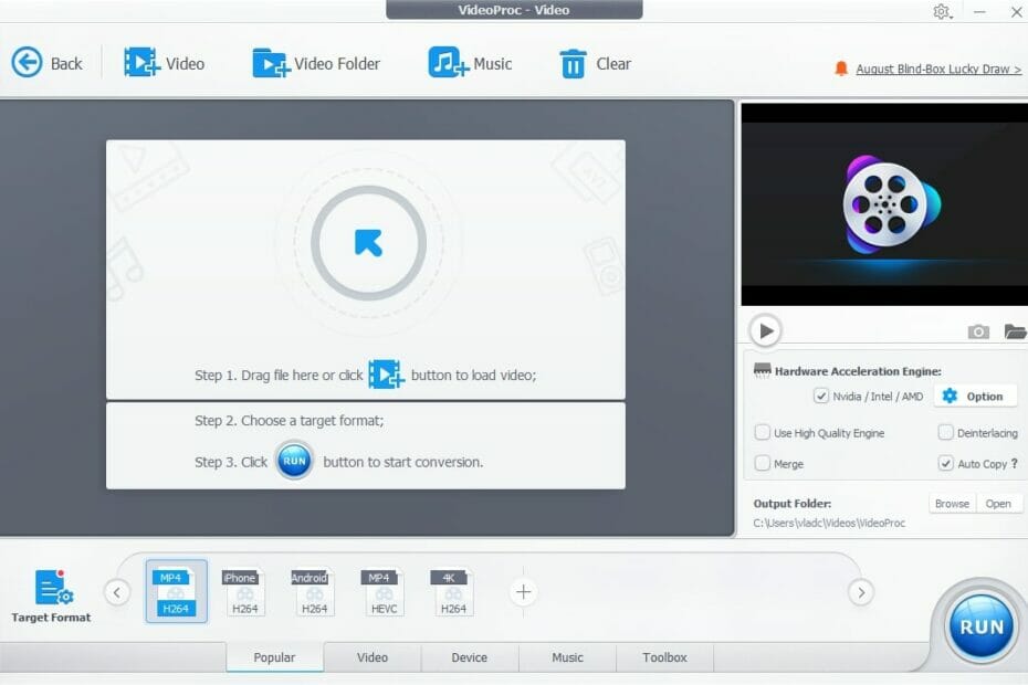 videoproc for windows review
