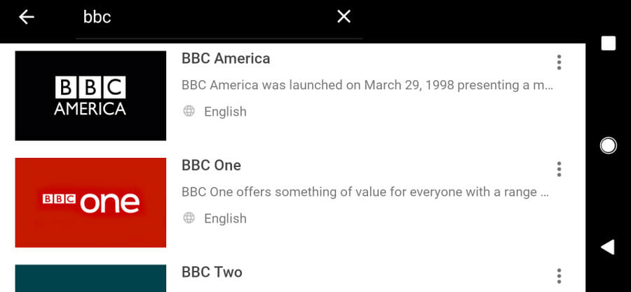 use Mobdro to watch BBC One