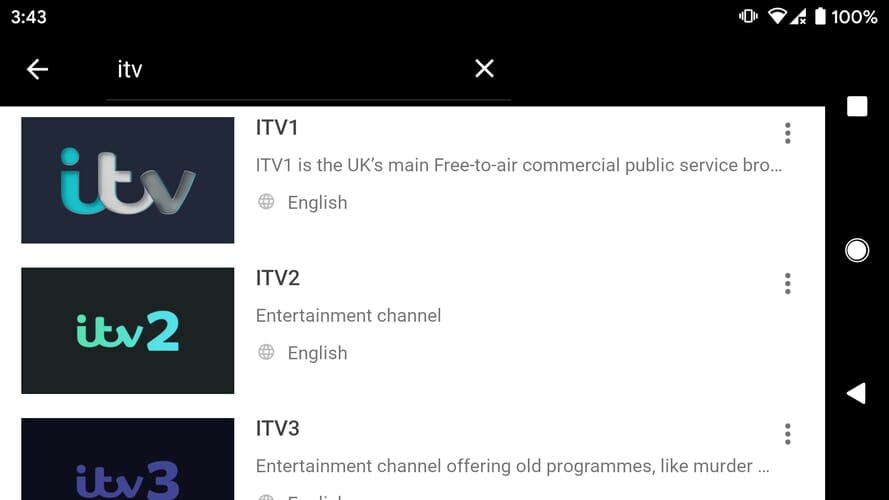 use Mobdro to watch ITV