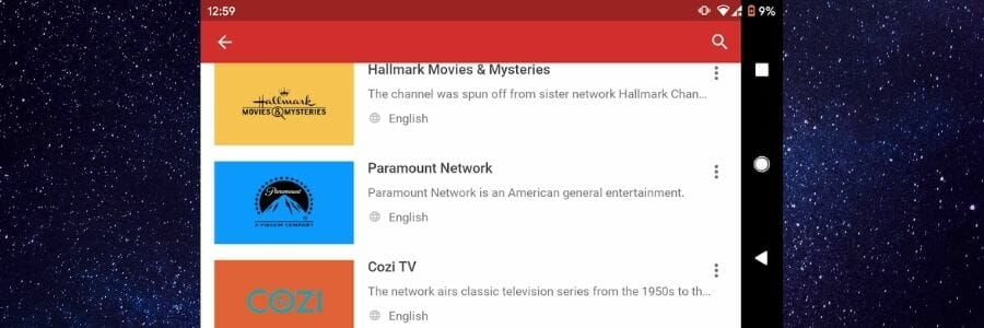 Watch Paramount Network on Mobdro