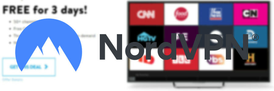 use NordVPN to watch Sling TV