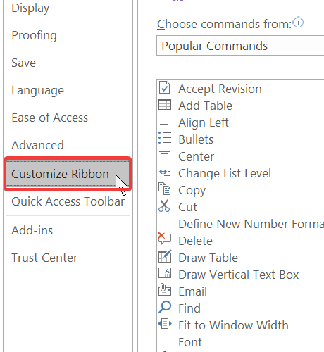 how to use microsoft office to make a checklist