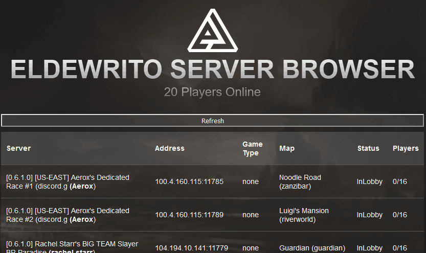 eldewrito server browser halo online server browser not working